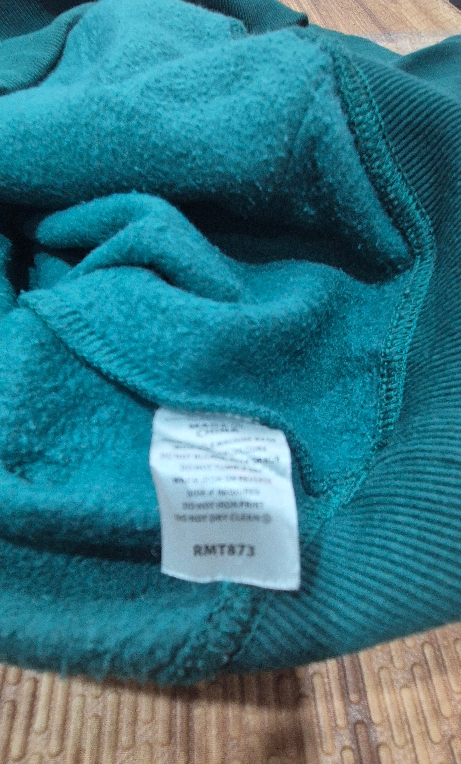 Felpa Russell Athletic Vintage Green – Hoodie XL Logo Eagle